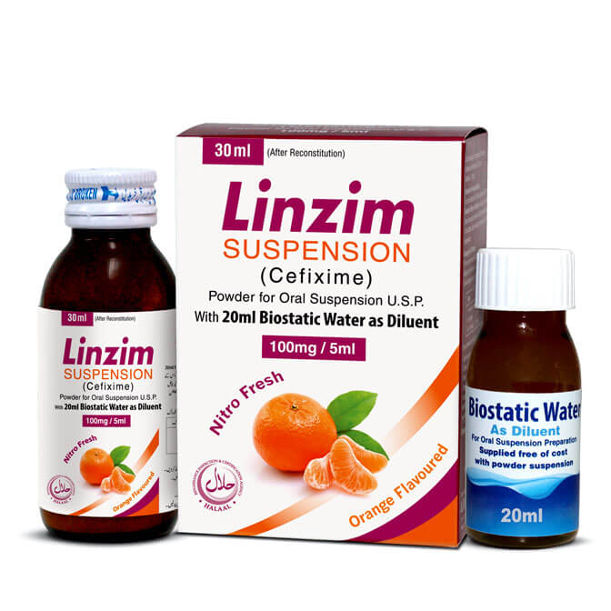 Linzim suspension 100 mg 30 mL