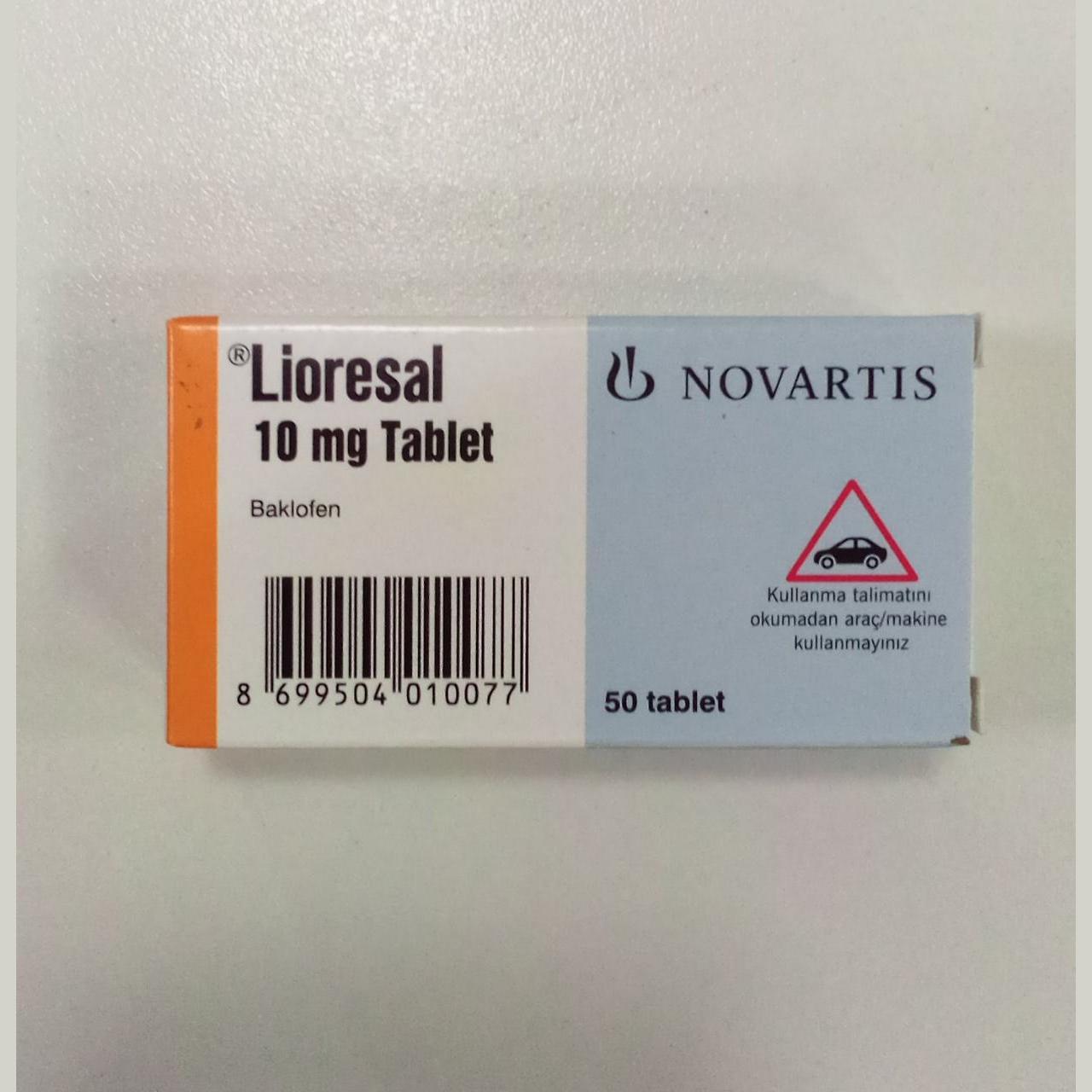 LIORESAL 10mg Tablet 3x10s