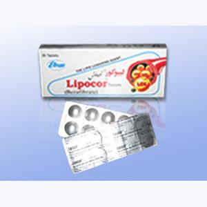 Lipocor tablet 200 mg 30’s