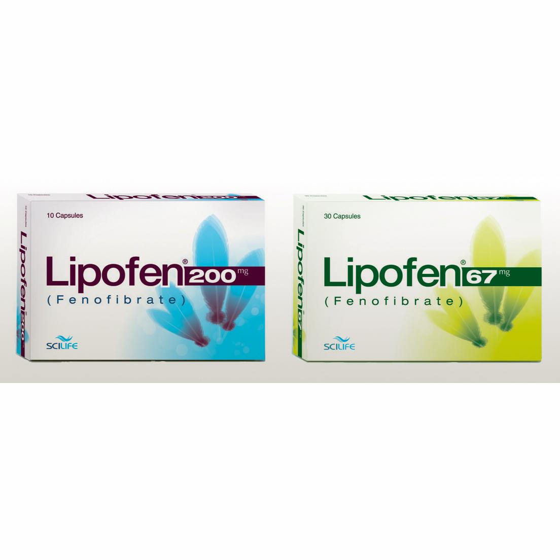 Lipofen capsule 200 mg 2×5’s