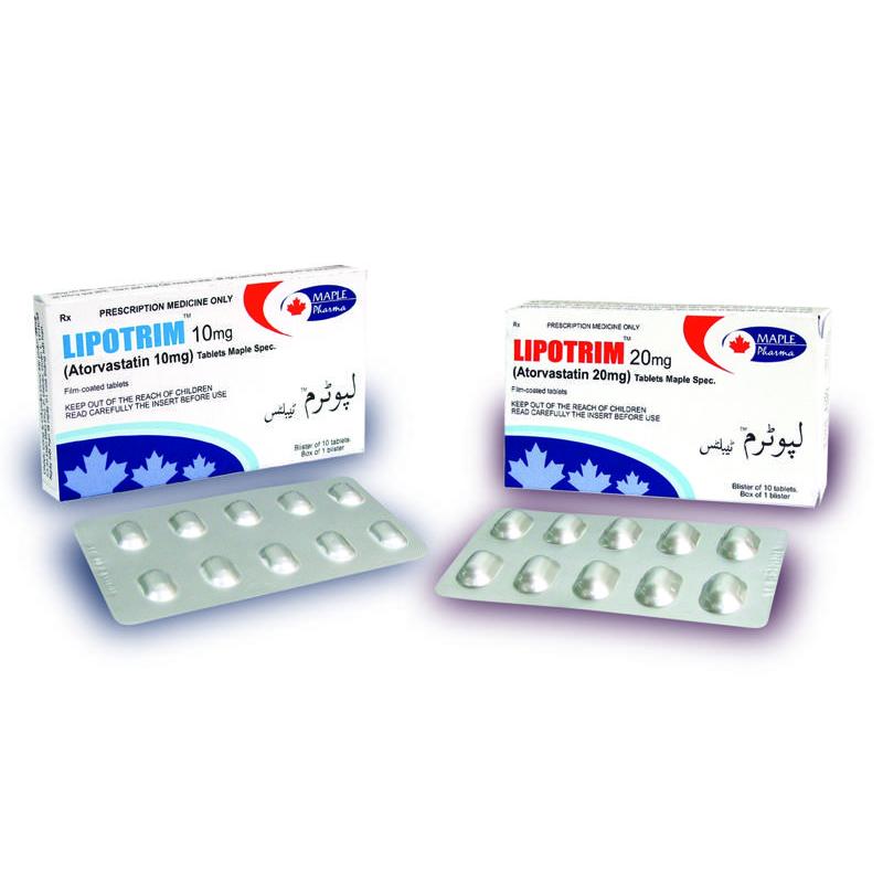 LIPOTRIM 20mg Tablet 10s