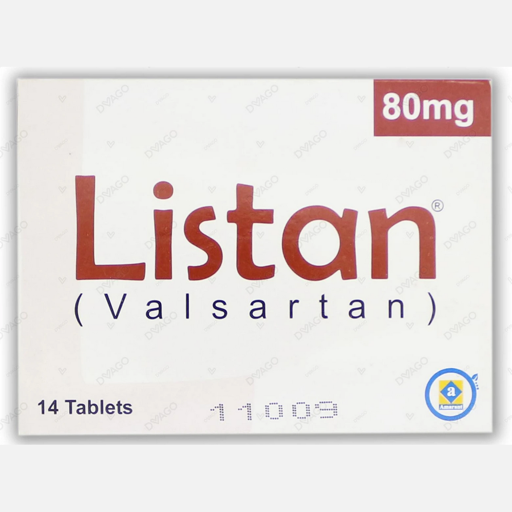 Listan tablet 80 mg 14’s