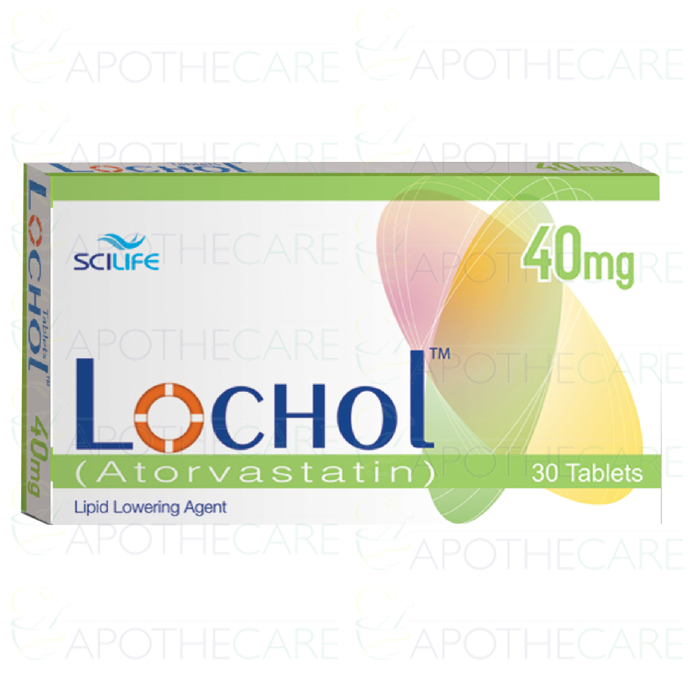 Lochol tablet 40 mg 10’s