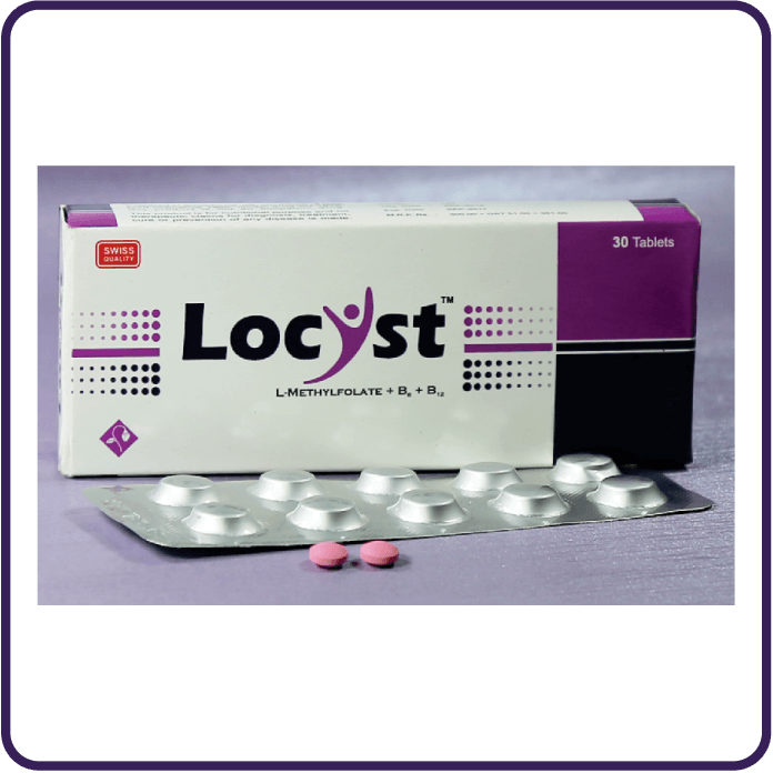 LOCYST TABLET (METAFOL)