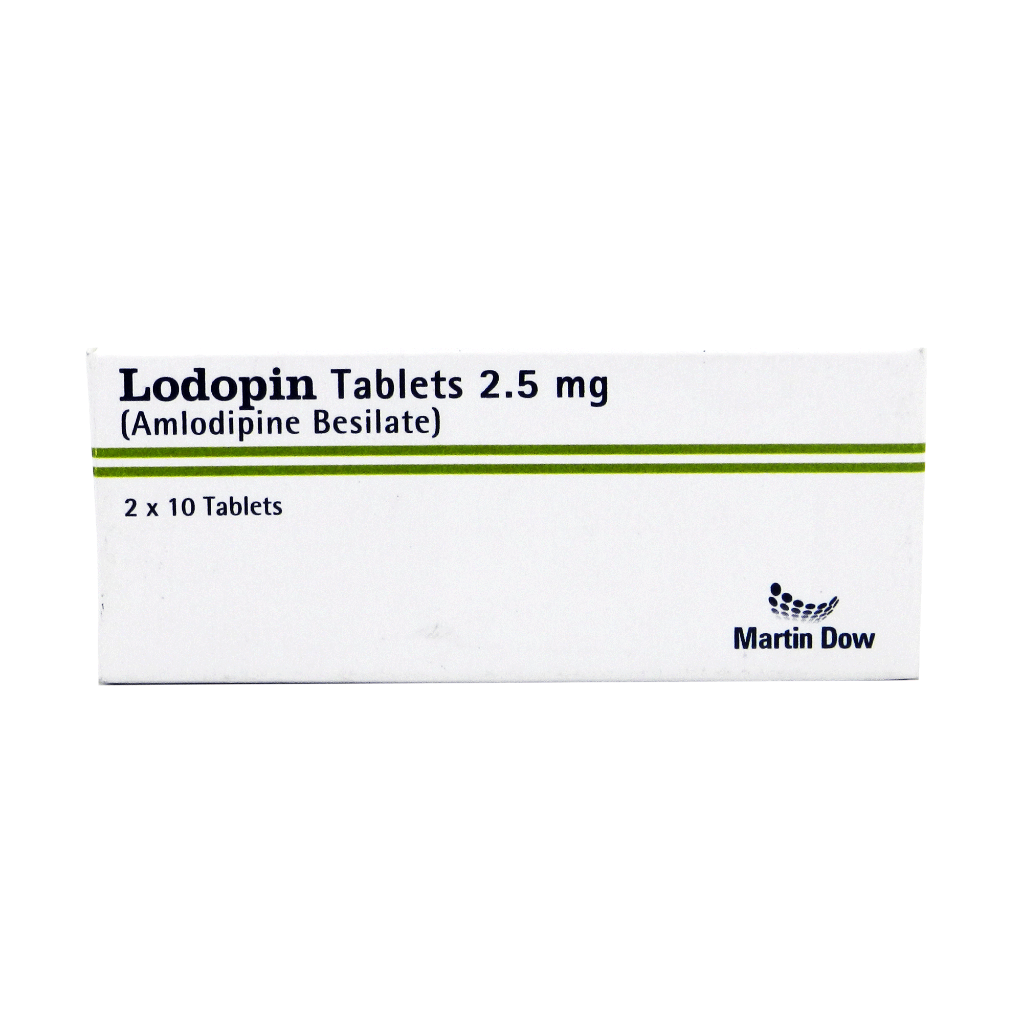 Lodopin tablet 2.5 mg 2×10’s