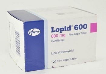 Lopid 600mg Tablets (Gemfibrozil) ^