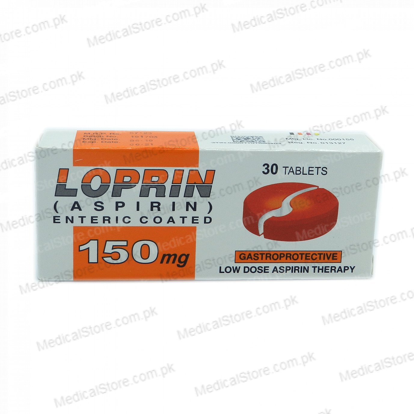 Loprin tablet 150 mg 30’s