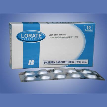 LORATE 10mg Tablet 1x10s