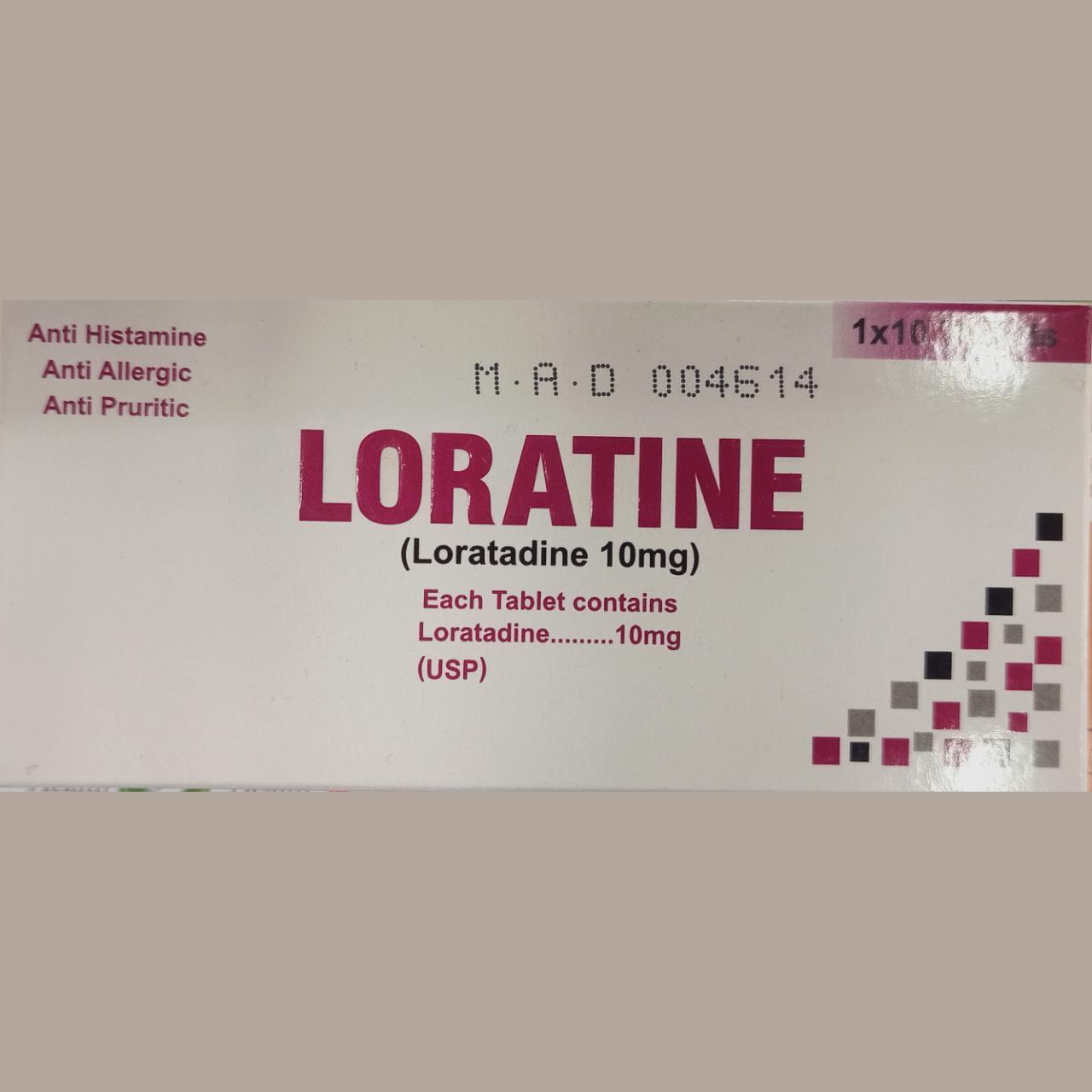 Loratine tablet 10 mg 10’s