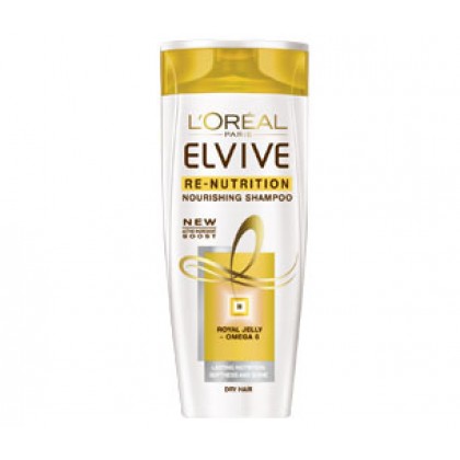 Loreal Elvive Re-nutrition – Nourishing Shampoo (400ml)