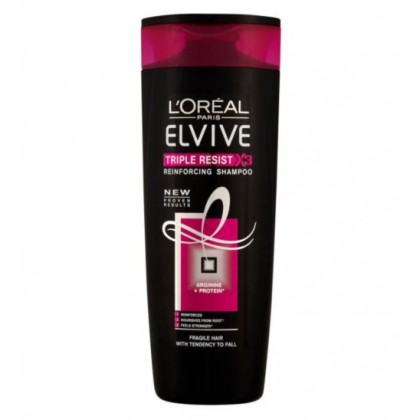 Loreal Elvive Triple Resist Shampoo (400ml)