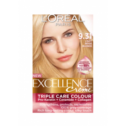 Loreal Excellence Creme 9.31 Light Beige Blonde