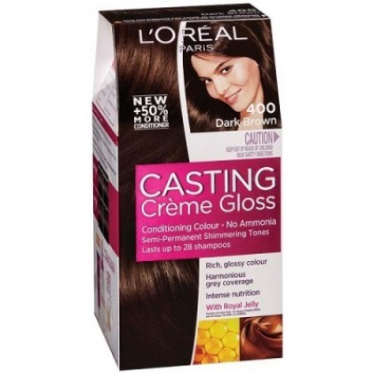 Loreal Paris Casting Creme Gloss 400 Dark Brown