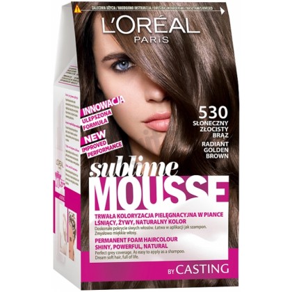 Loreal Paris Sublime Mousse 530 Radiant Golden Brown