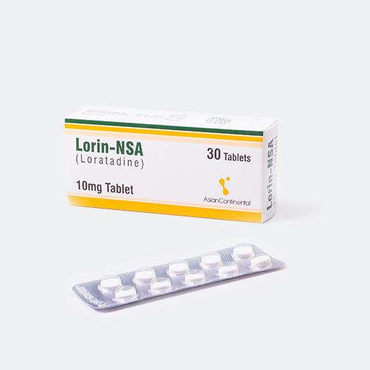 Lorin-NSA tablet 10 mg 30’s