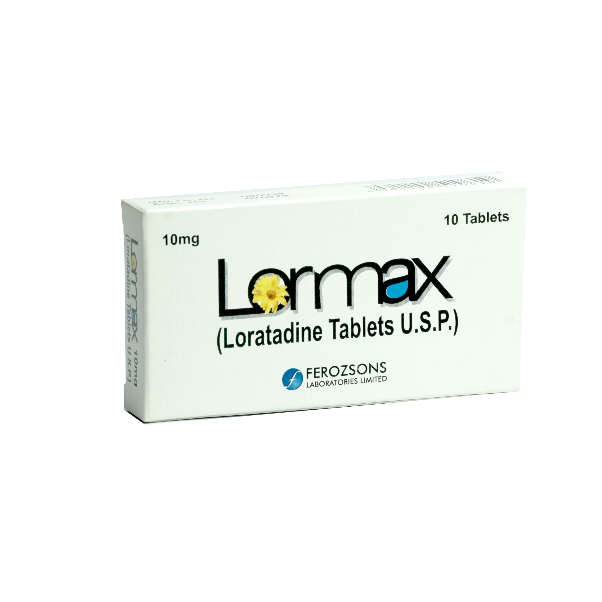 Lormax tablet 10 mg 10’s