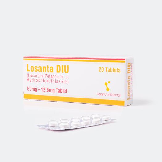 Losanta DIU tablet 50/12.5 mg 20’s