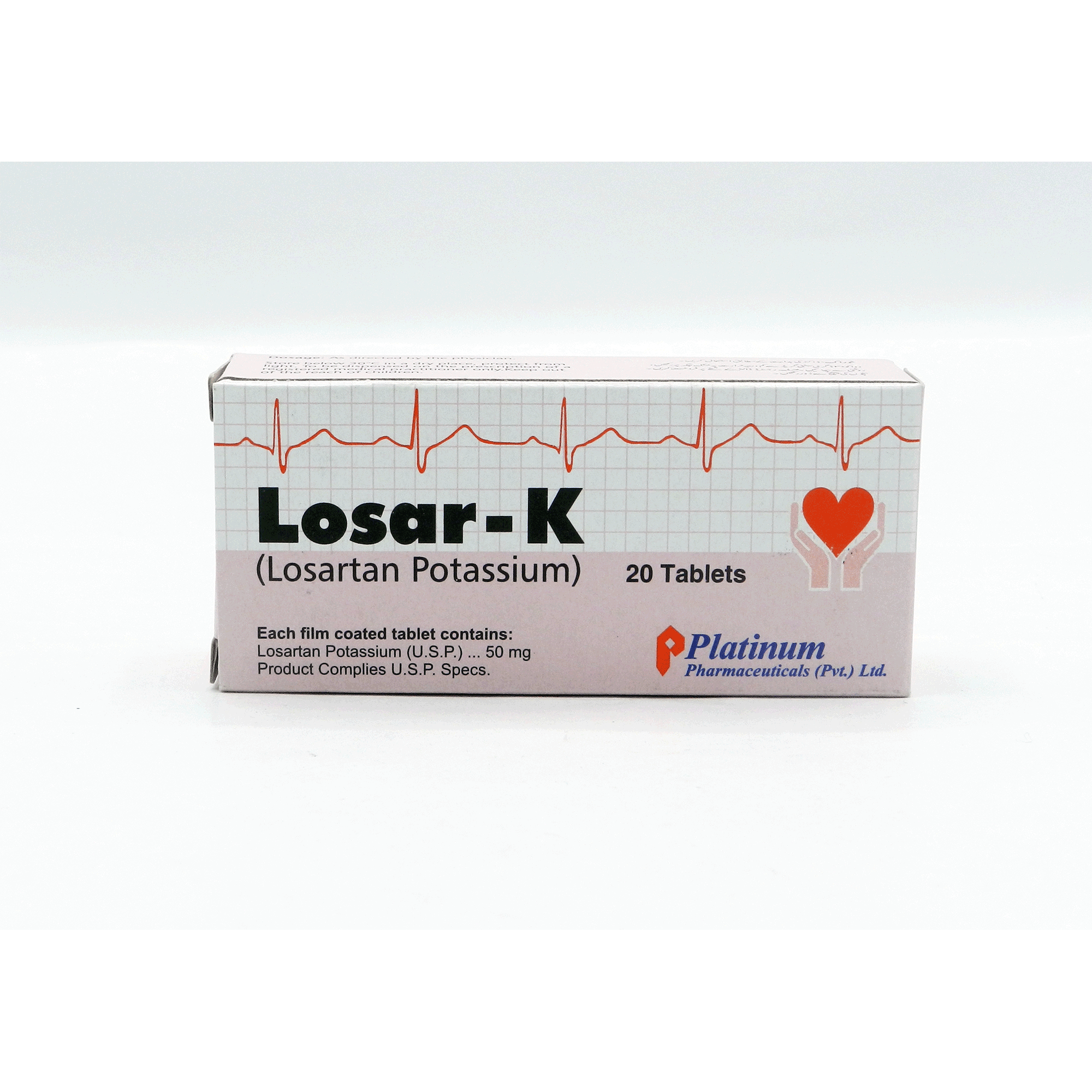 Losar-K tablet 50 mg 2×10’s