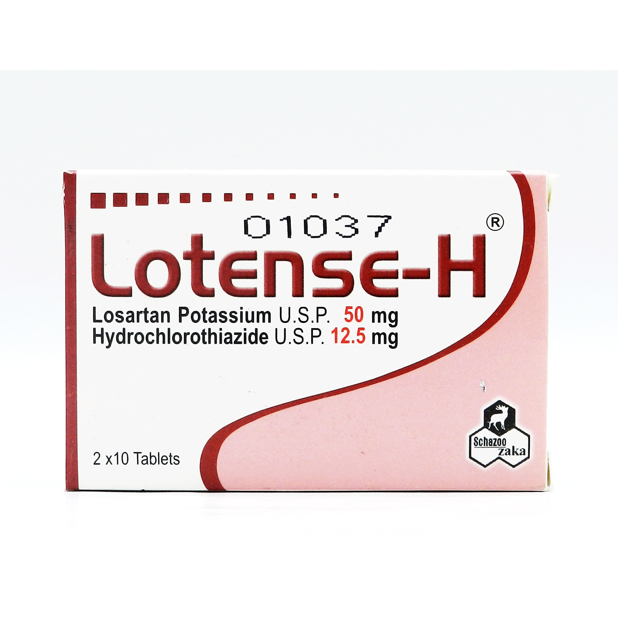 Lotense- H tablet 50/12.5 mg 2×10’s