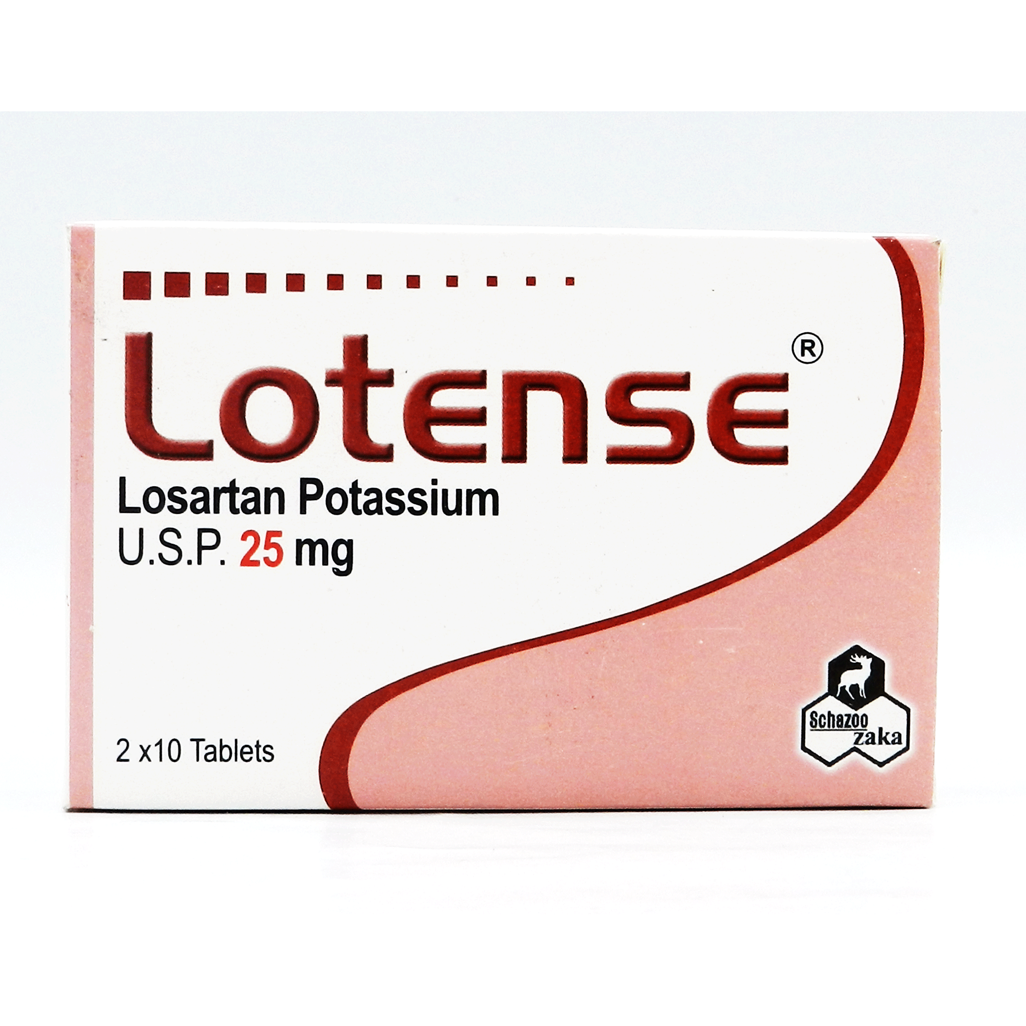 Lotense tablet 25 mg 2×10’s