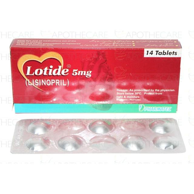 Lotide tablet 5 mg 14’s
