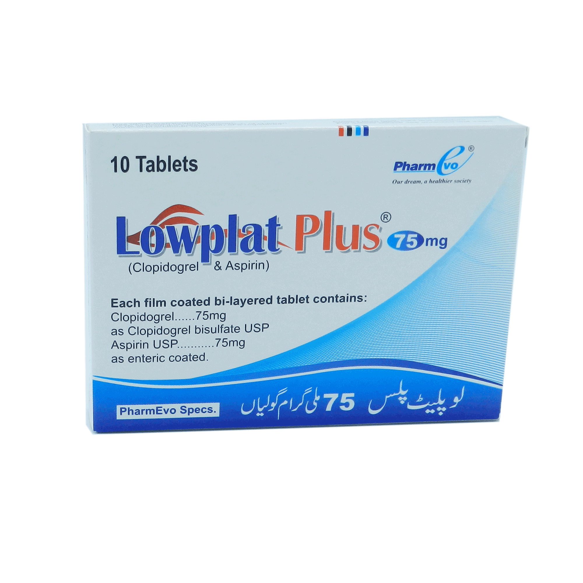 Lowplat Plus tablet 75/75 mg 10’s
