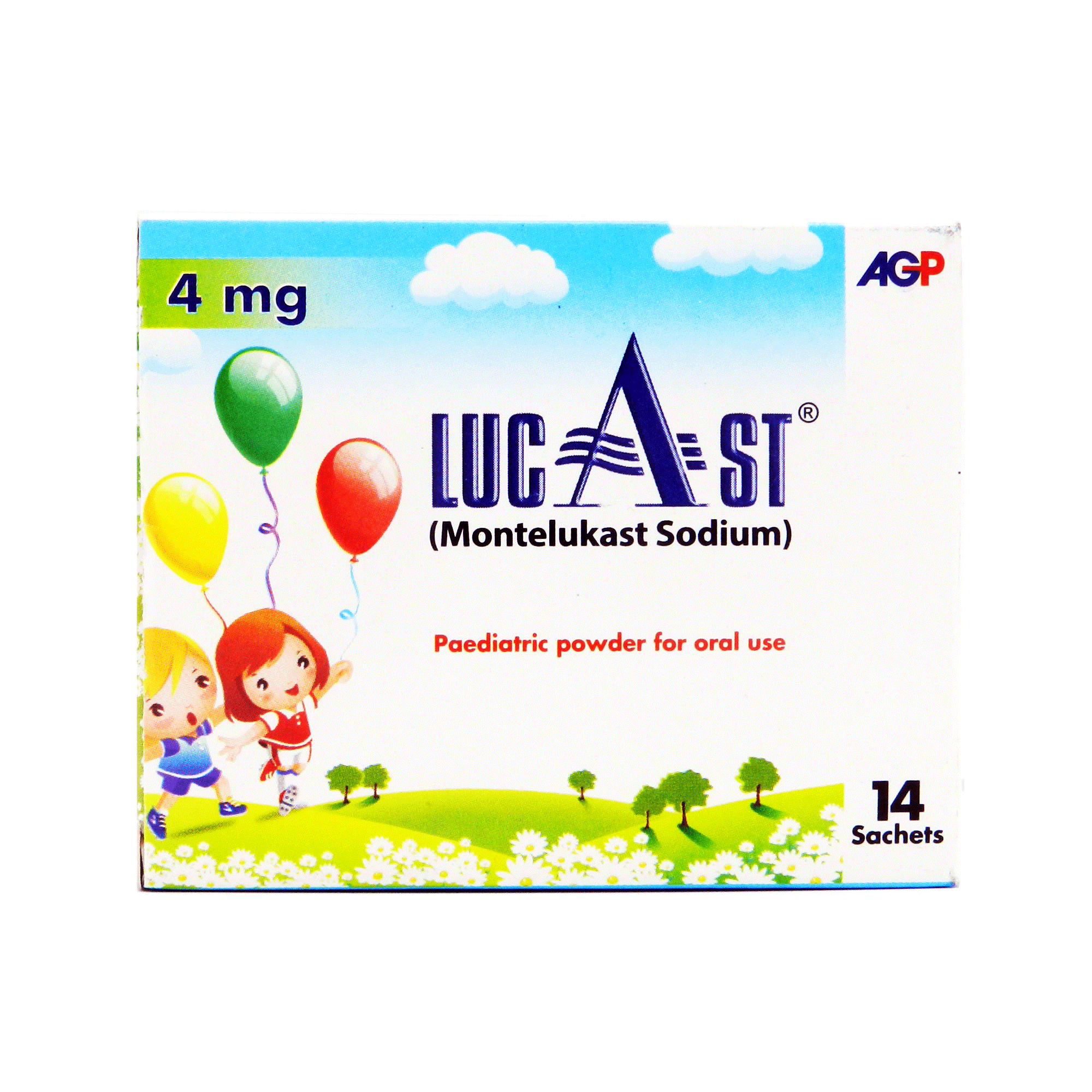 Lucast tablet 4 mg 14’s