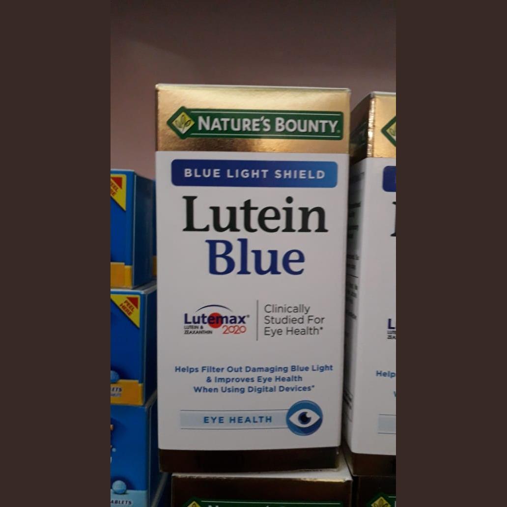 lutein blue natures bounty eye health Imported