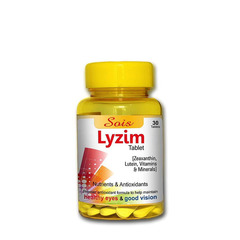 Lyzim – Zeaxanthin, Lutein, Vitamins & Minerals Sois Lifesciences