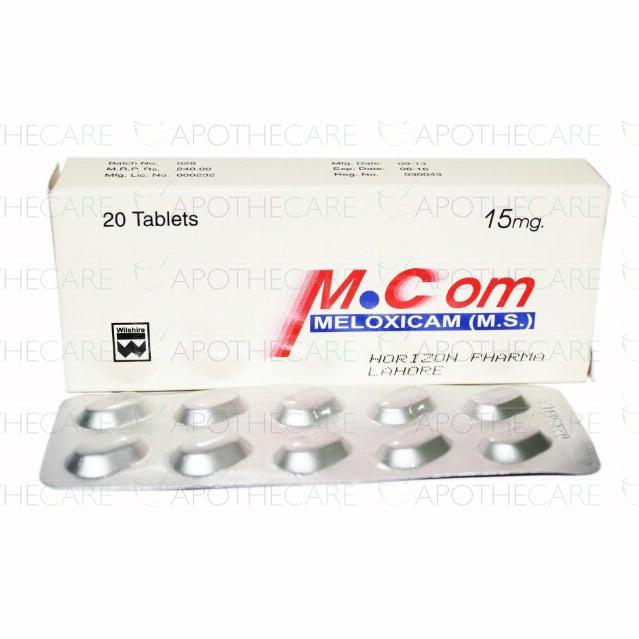 M-Com tablet 15 mg 2×10’s