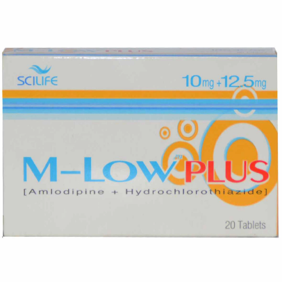 M-Low Plus tablet Plus 10/12.5 mg 20’s