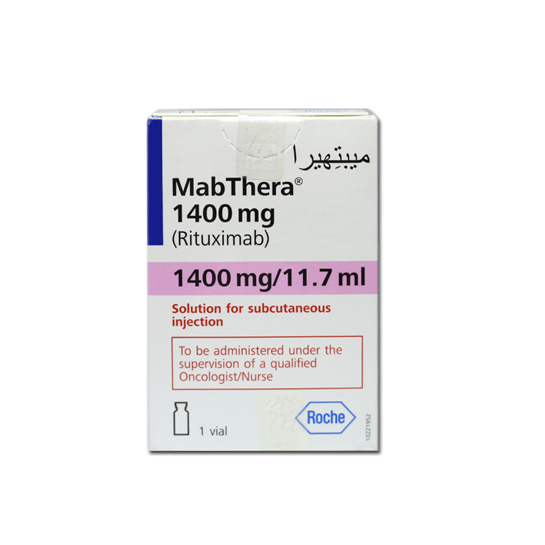 Mabthera Inj S/C 1400mg/11.7ml Vial 1s (Ingredients: Rituximab) ^