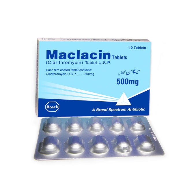 Maclacin tablet 500 mg 10’s