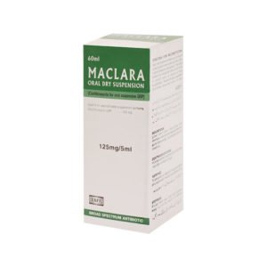 MACLARA 125mg|5ml Suspension 60ml