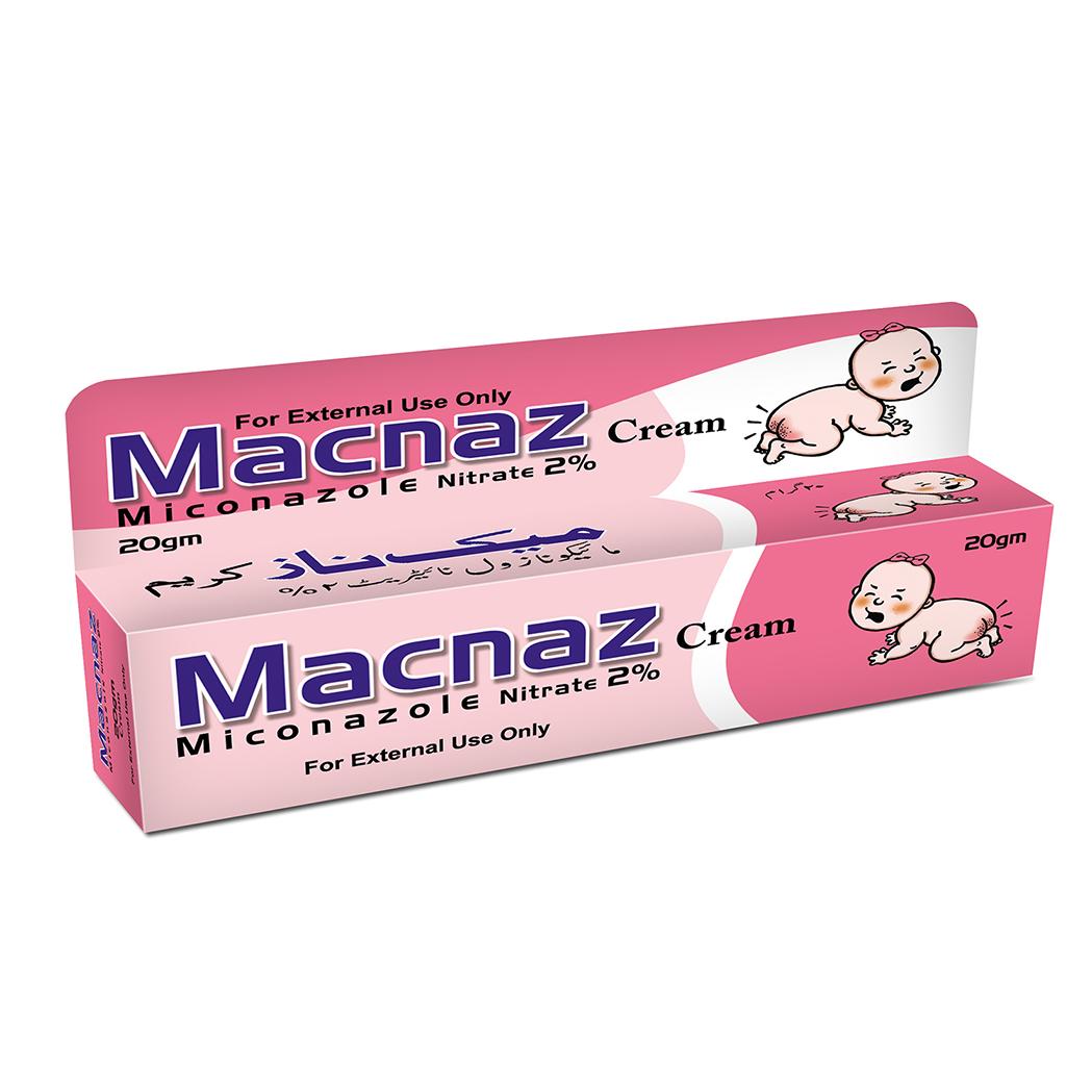Macnaz 2.00% Cream Rash 20 gm