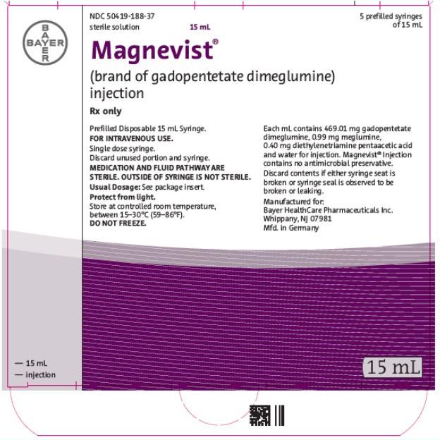 Magnevist Injection 1 Ampx10 mL