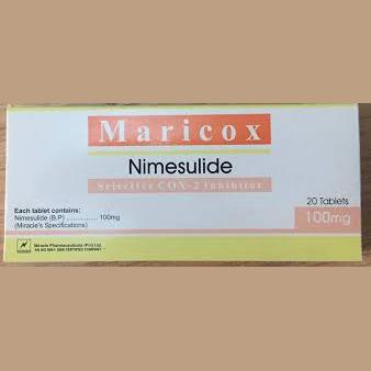 Maricox tablet 100 mg 20’s