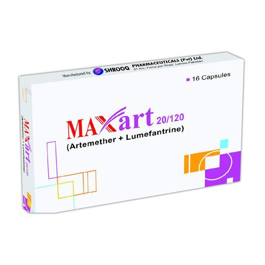 MaxArt capsule 20/120 mg 2×8’s