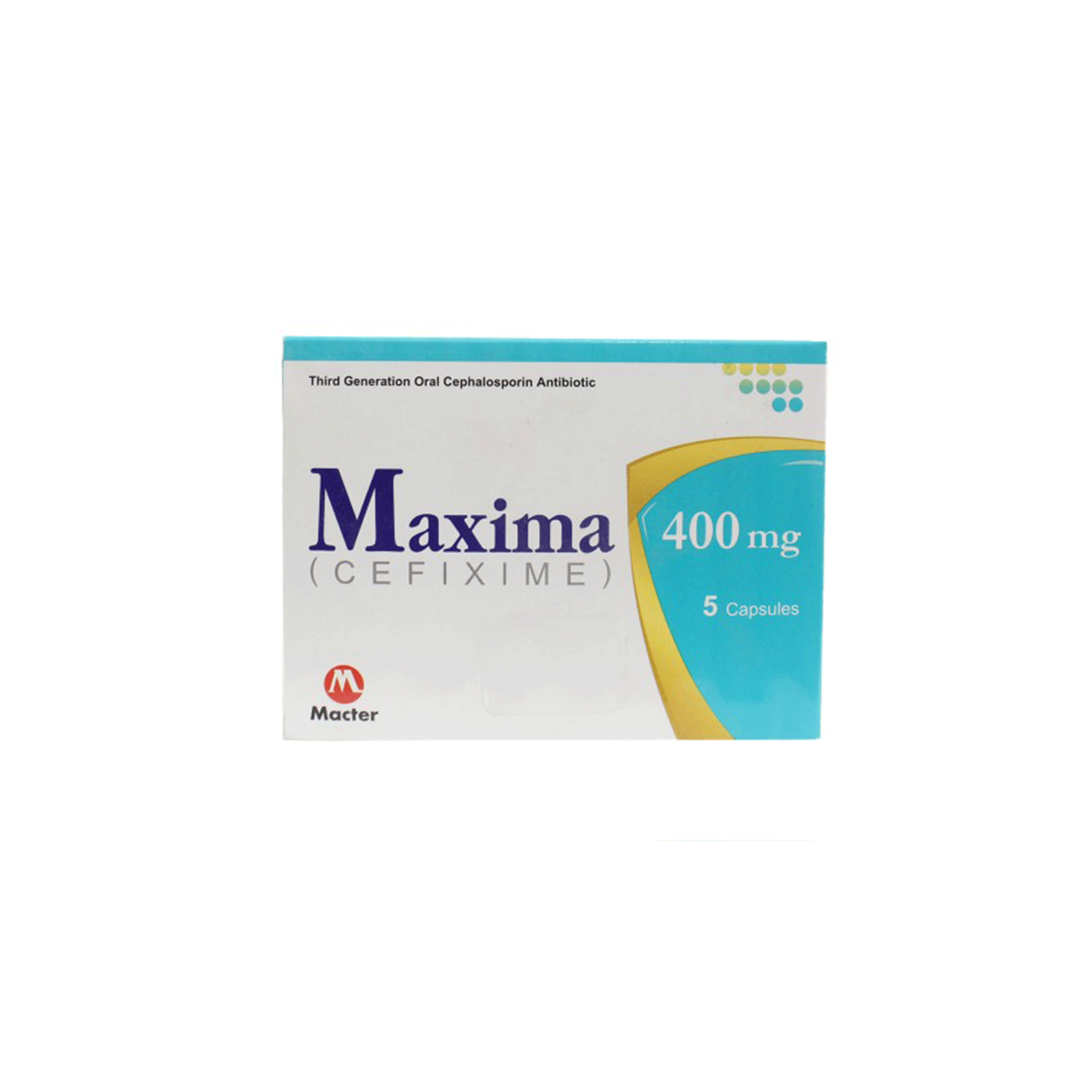Maxima capsule 400 mg 5’s