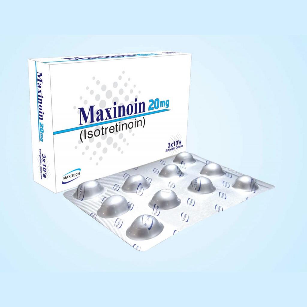 Maxinoin capsule 20 mg 30’s