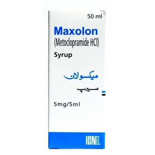 Maxolon syrup 5 mg/5 mL 50 mL