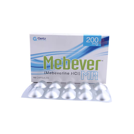 MEBEVER MR 200mg Capsule 10s