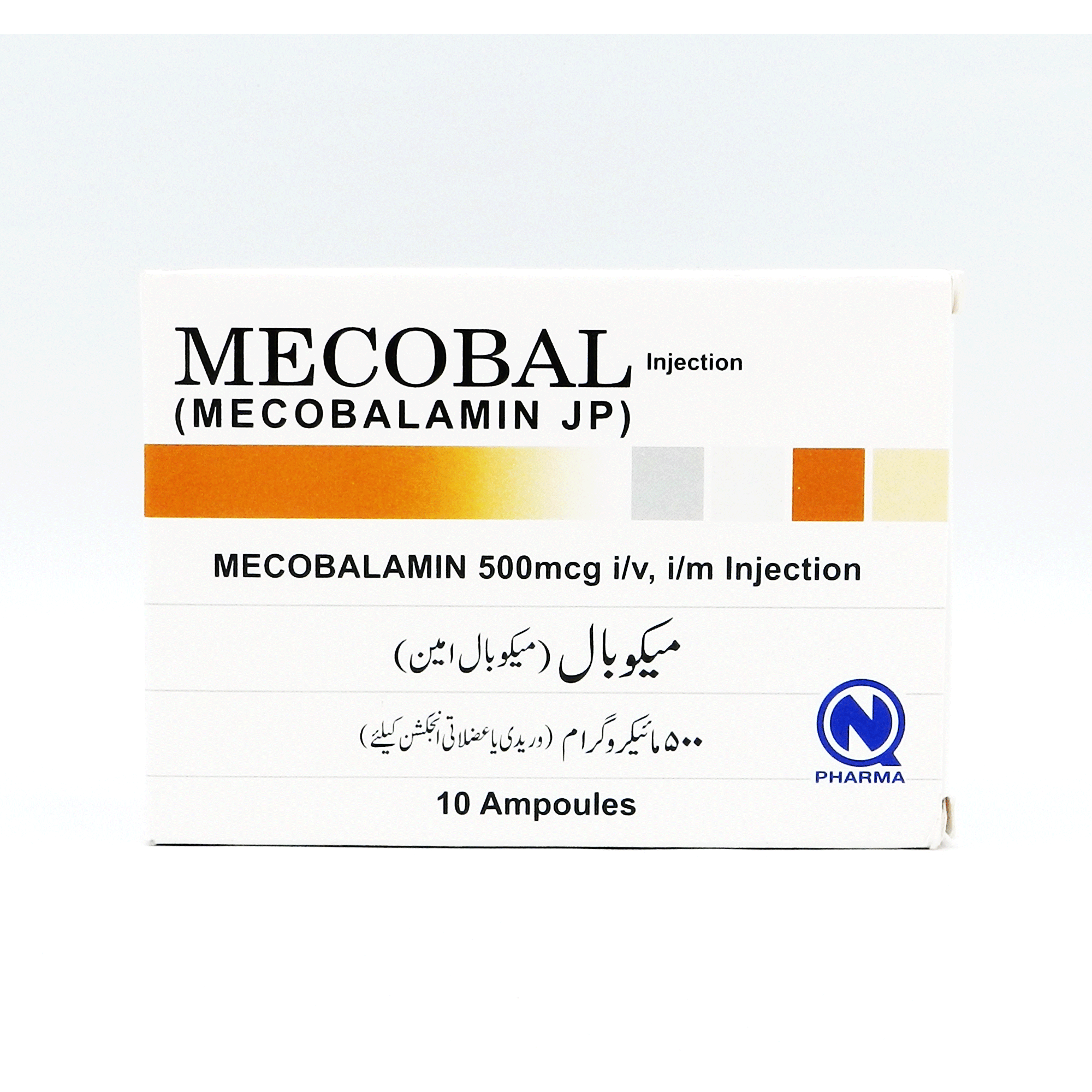 Mecobal Injection 500 mcg 10 Amp