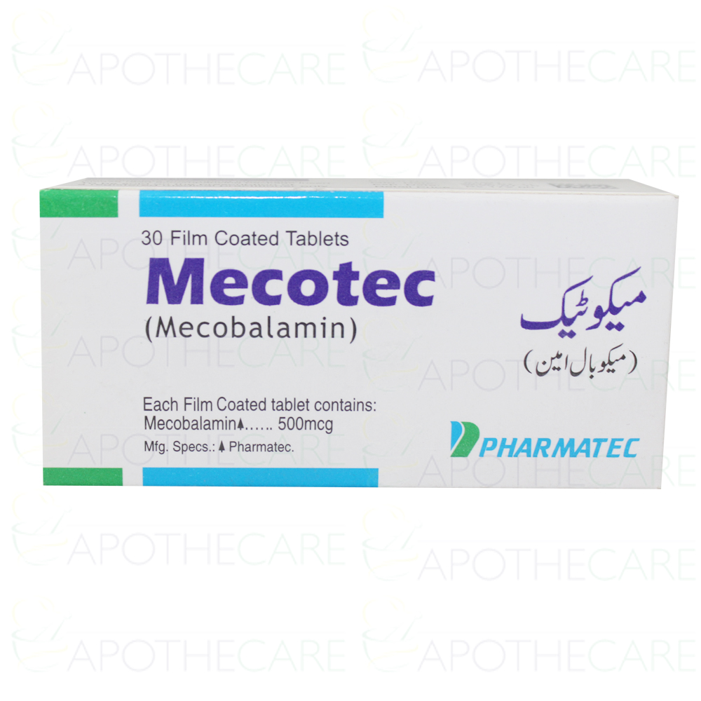 Mecotec tablet 500 mcg 30’s