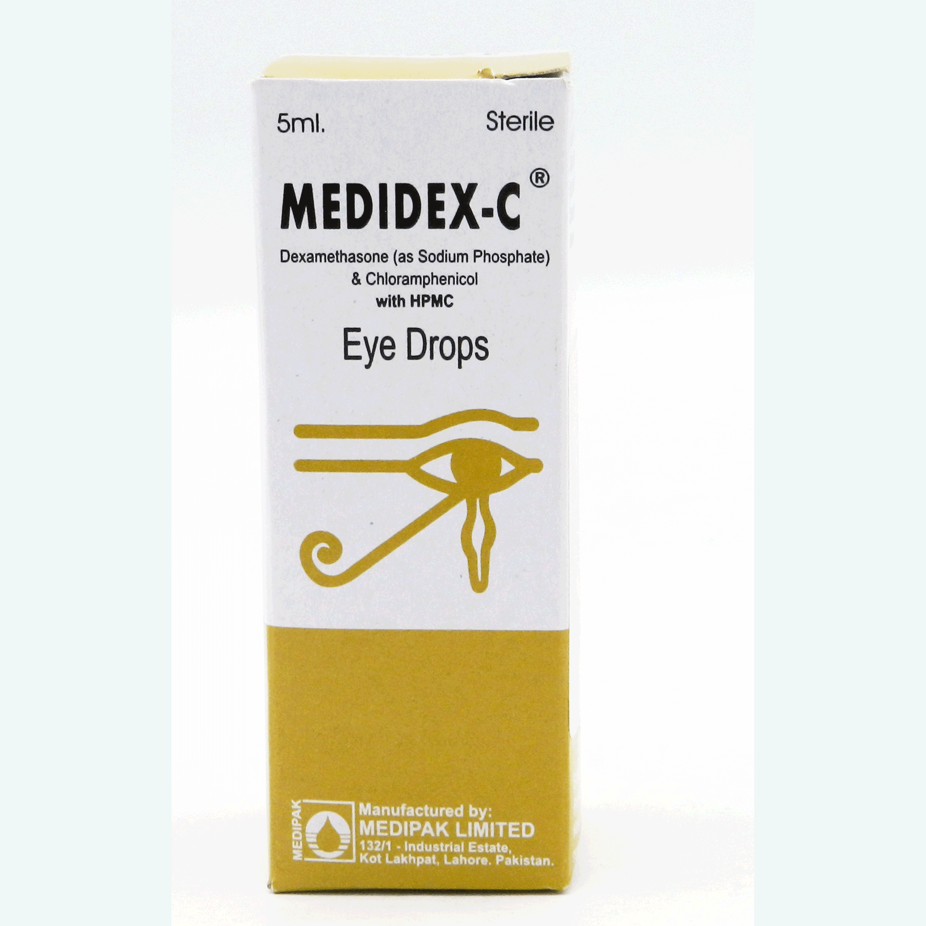 Medidex-C Eye Drops 0.1 %/0.5 % 5 mL
