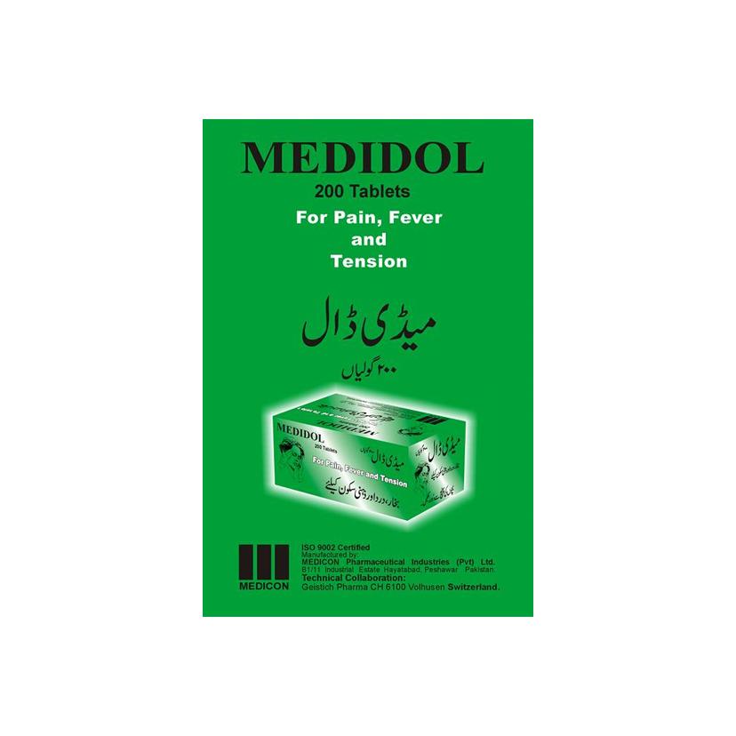 MEDIDOL 500mg Tablet 10x10s
