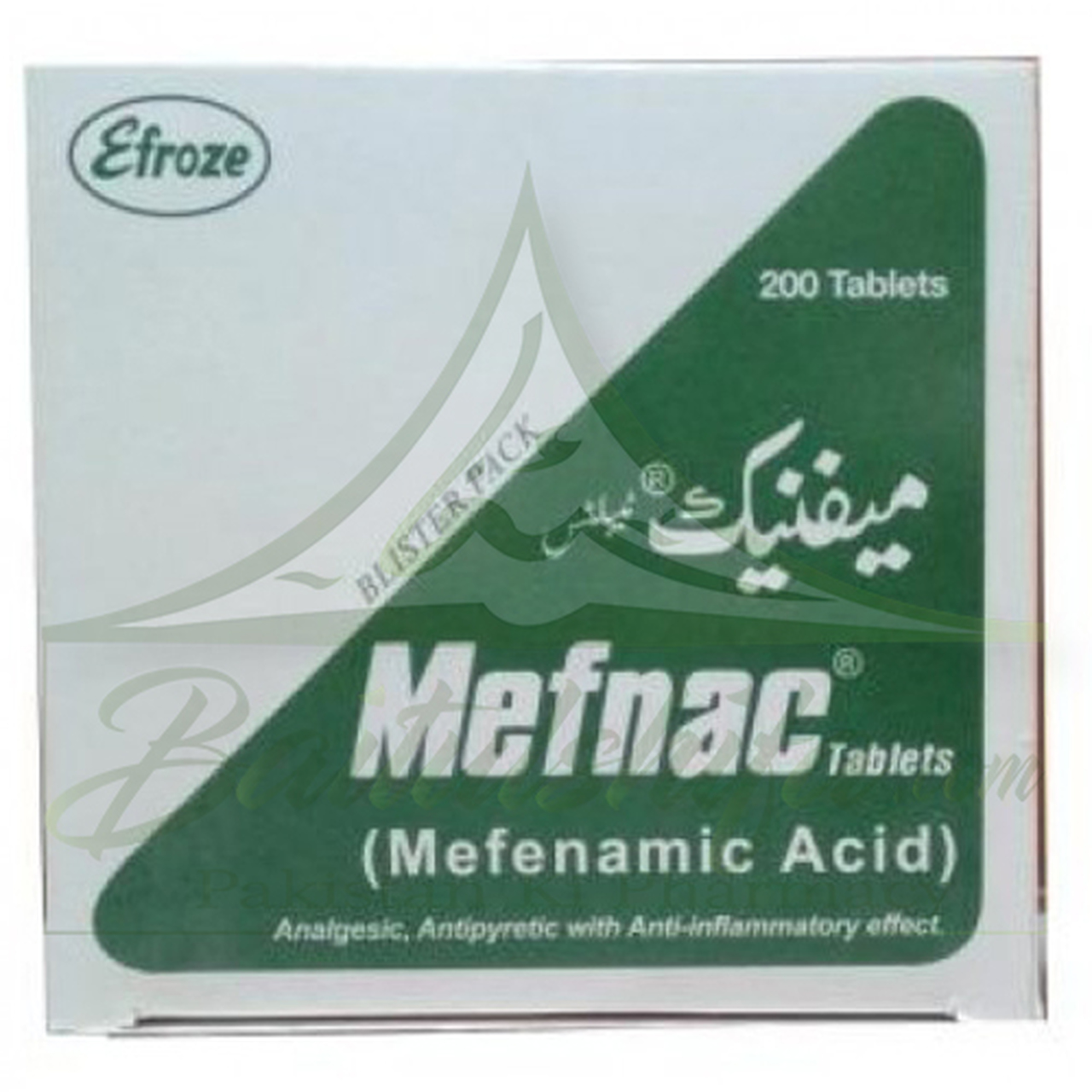 Mefnac tablet 250 mg 200’s