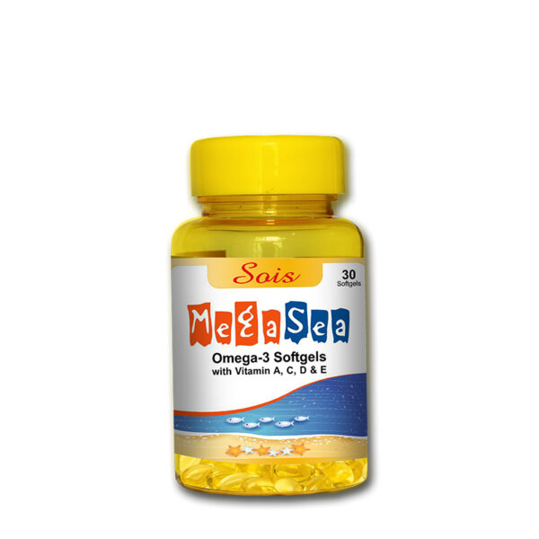 Megasea – Omega 3 With Vitamin A, C, D & E Sois Lifesciences