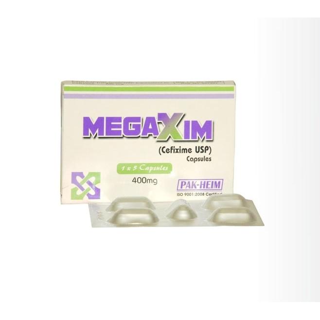Megaxim capsule 400 mg 5’s