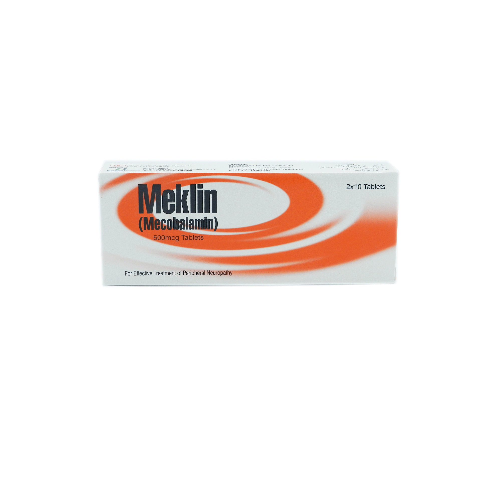Meklin tablet 500 mcg 2×10’s